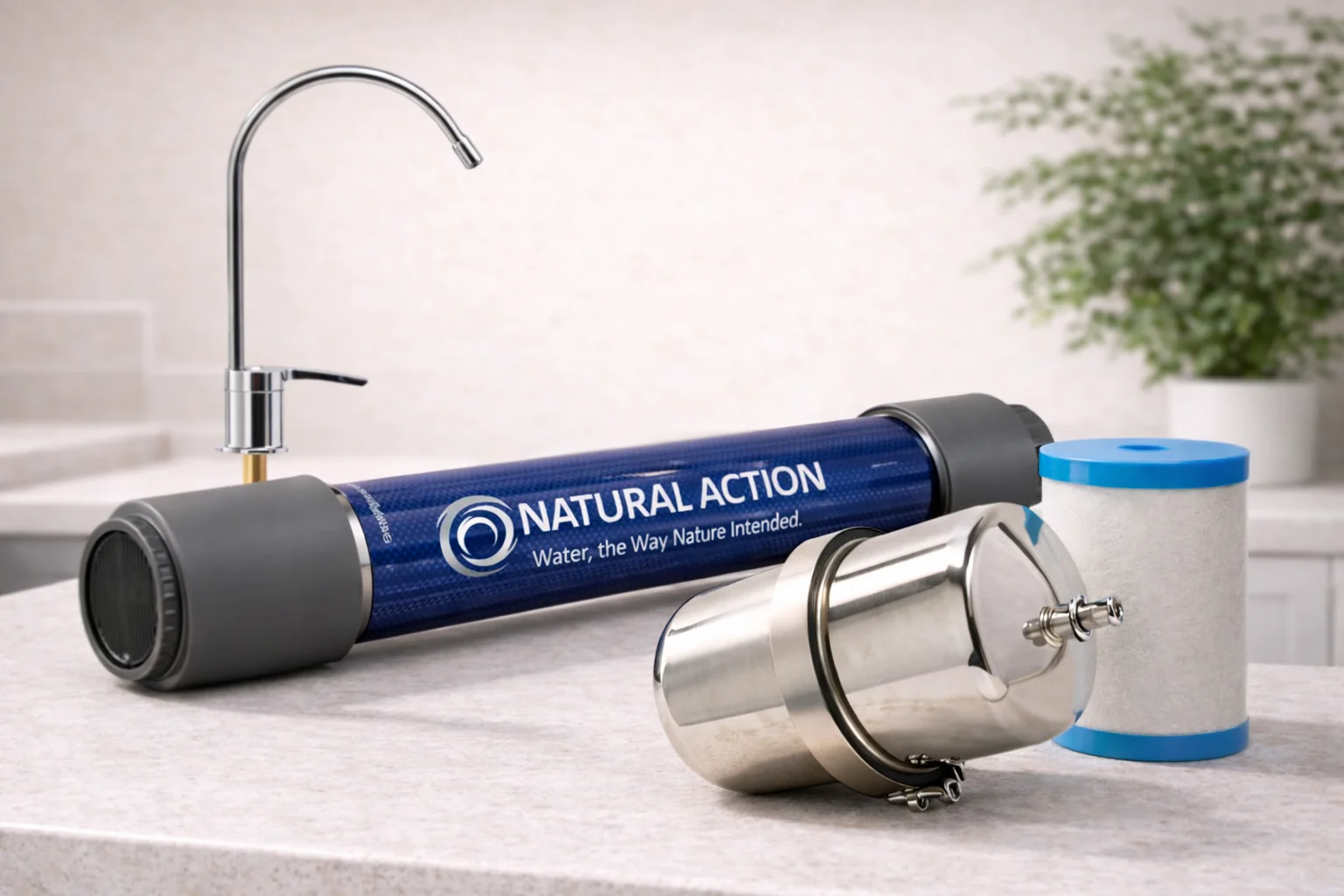 Whole Home/ Under Sink Structuring with Filtration